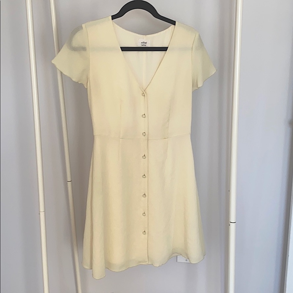 Wilfred short sleeve button down dress